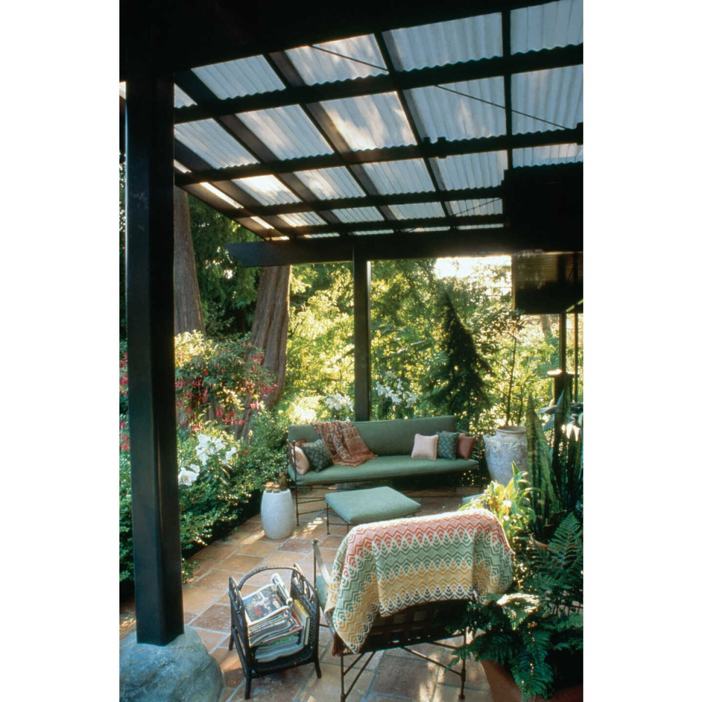 Sequentia WeatherGlaze 26 In. x 12 Ft. Translucent Fiberglass Corrugated Panels Image 2