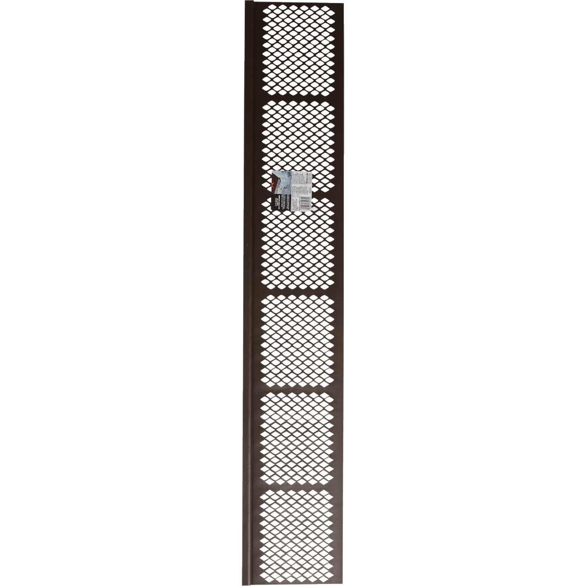 Amerimax 6-1/2 In. x 3 Ft. Brown Vinyl Gutter Guard Image 2