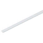 Sequentia 8 Ft. White FRP End Cap Corner Molding Image 1