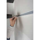 Donn 12 Ft. x 7/8 in. White Steel Ceiling Wall Molding Image 4