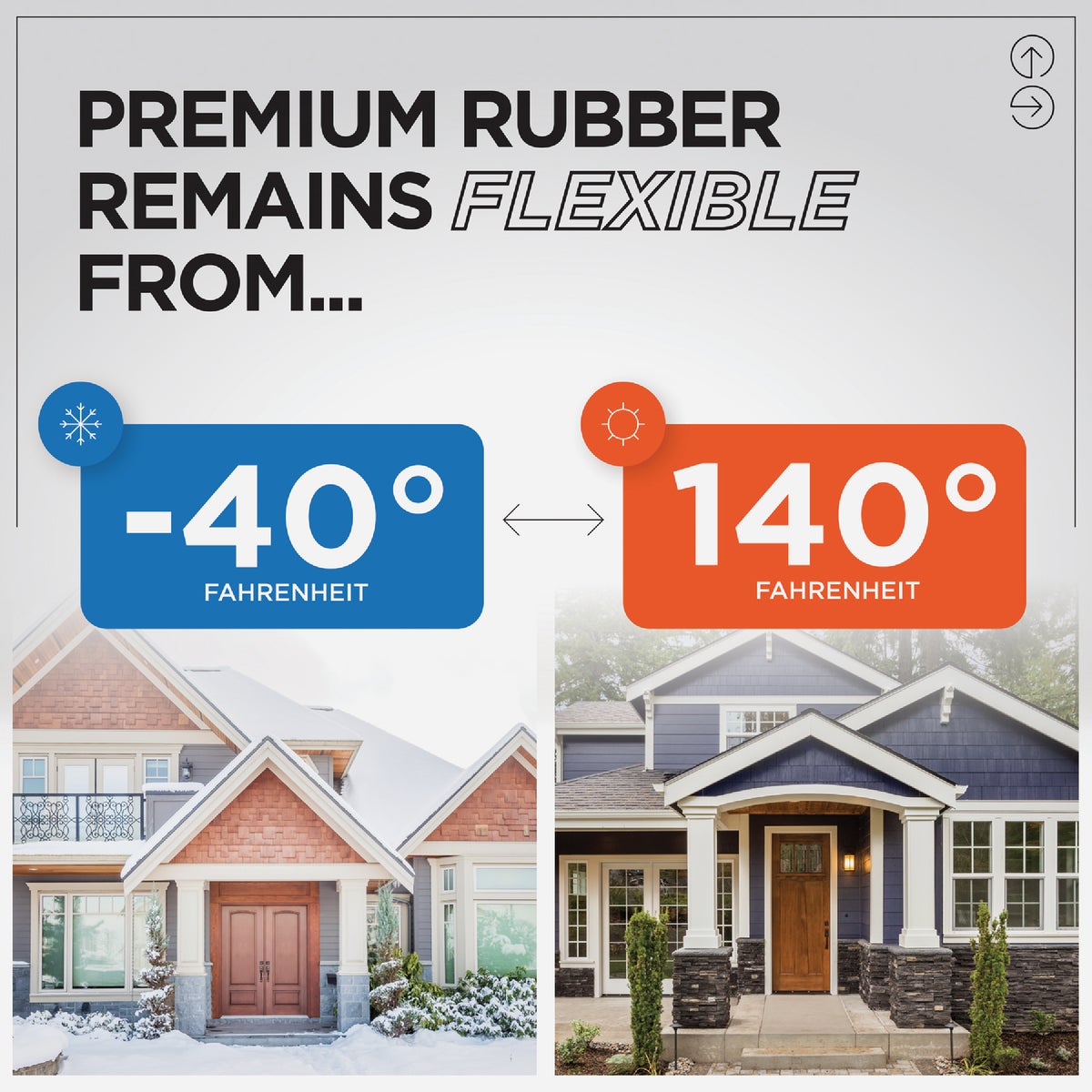 M-D Building Products 81 In. Premium Rubber PLATINUM Top and Sides Door Seal for Doors with Kerf/Channel, Brown Image 7