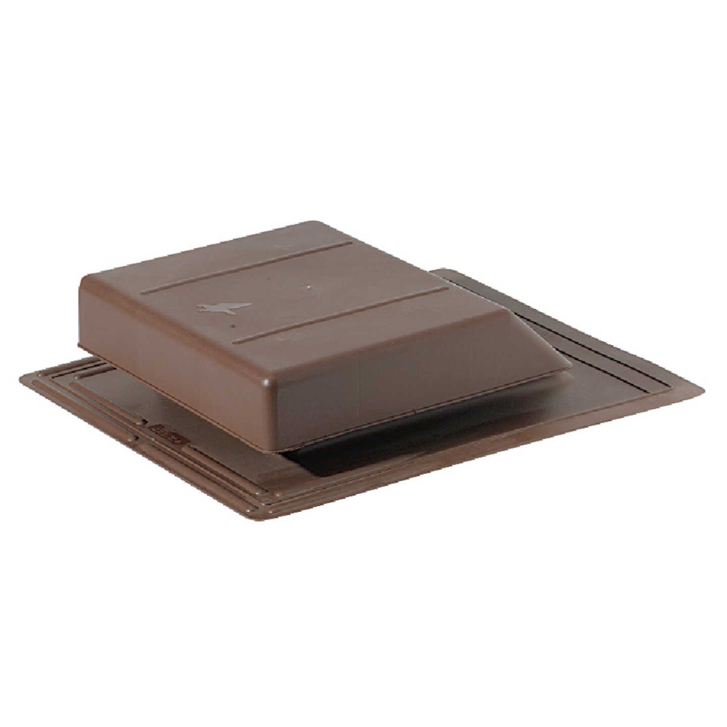 Airhawk 61 In. Brown Plastic Slant Back Roof Vent Image 1
