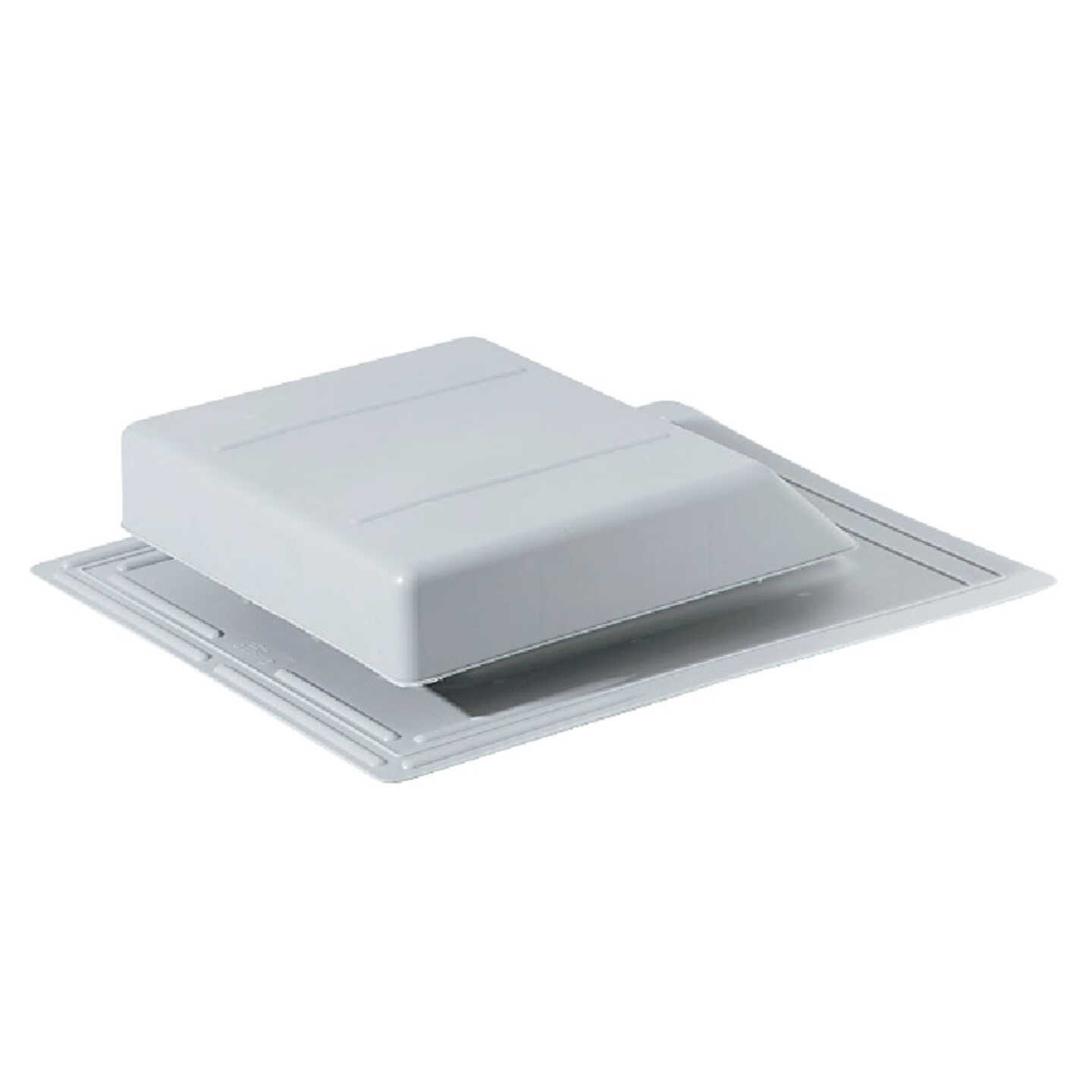 Airhawk 61 In. Gray Plastic Slant Back Roof Vent Image 1