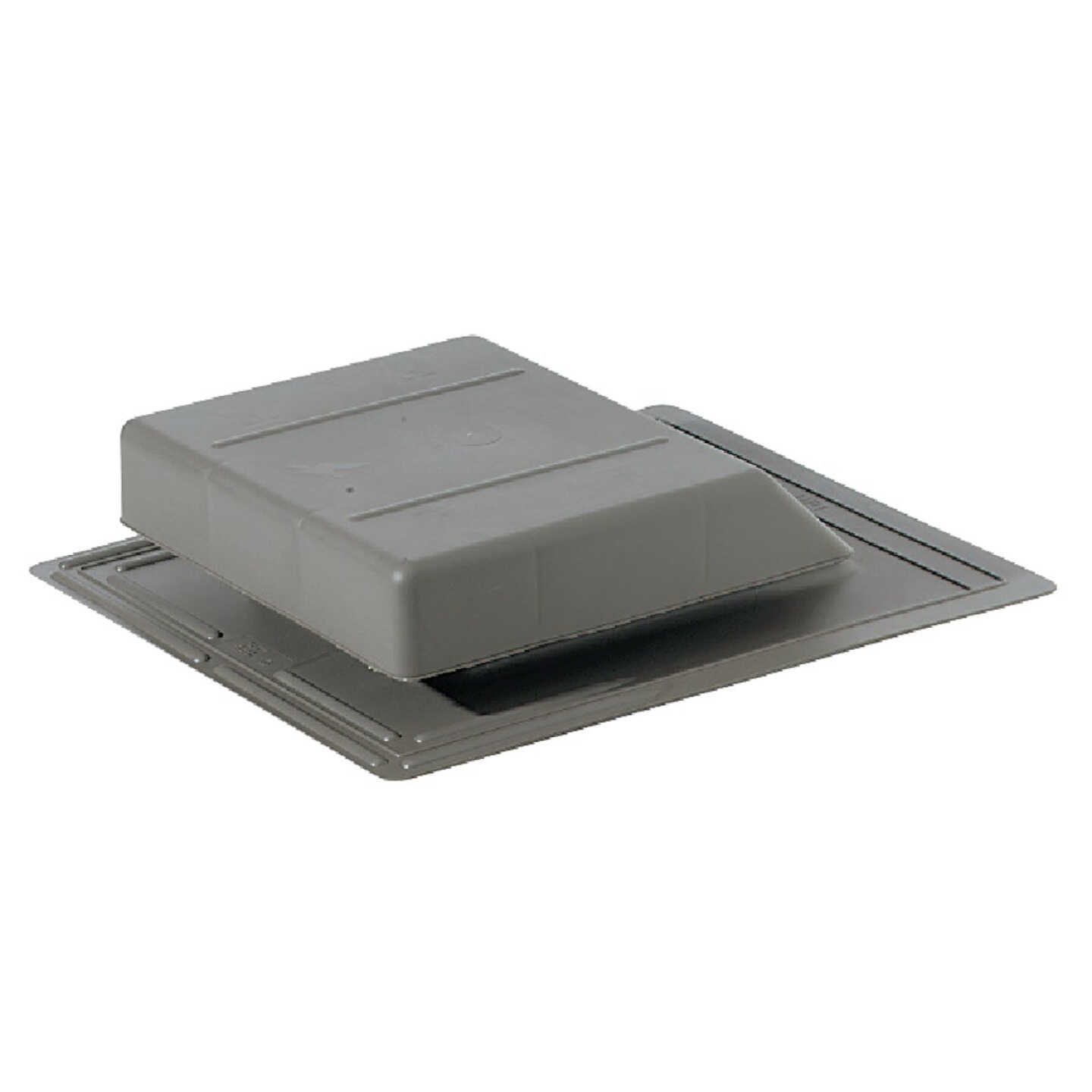 Airhawk 61 In. Weatherwood Plastic Slant Back Roof Vent Image 1