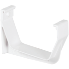 Amerimax 5 In. Contemporary White Vinyl Exterior Gutter Hook Image 1