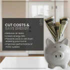 M-D Building Products 81 In. Vinyl-Coated Foam Top and Sides Door Seal for Doors with Kerf/Channel, Beige Image 3