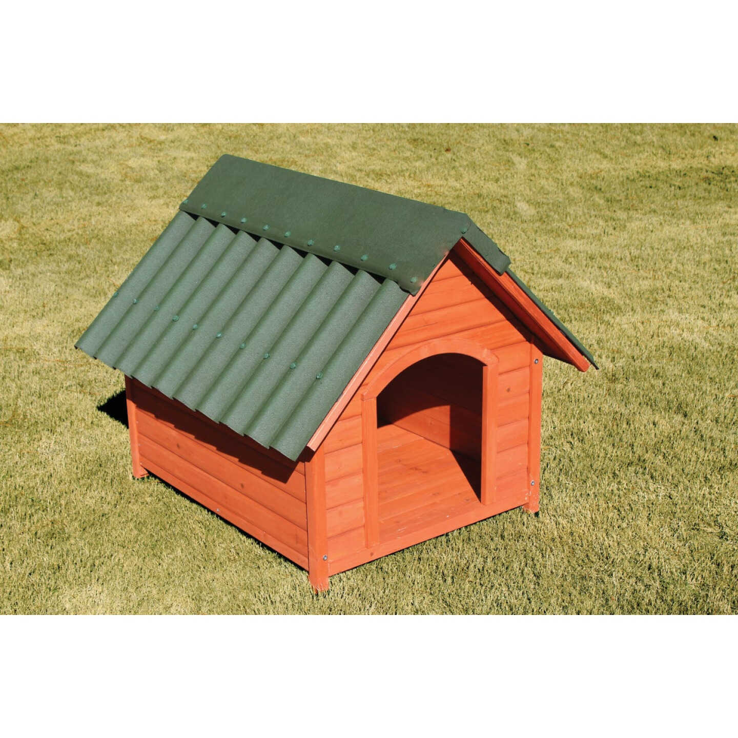 Ondura Premium 38 In. x 79 In. Green Roofing Panel Image 2