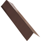 NorWesco A 2 In. X 2 In. Galvanized Steel Roof & Drip Edge Flashing, Brown Image 1