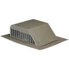 Airhawk 50 In. Weatherwood Aluminum Slant Back Roof Vent Image 1
