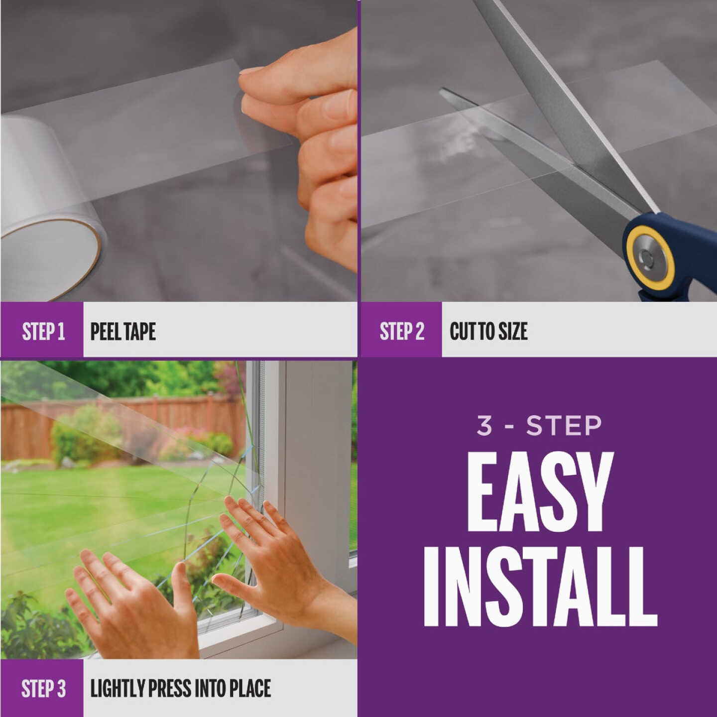 M-D Building Products 100 Ft. Transparent Weatherseal Tape for Windows & Vents Image 8