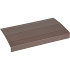 Amerimax 6 In. x 12 Ft. x .024 In. Hemmed Aluminum Fascia Image 1