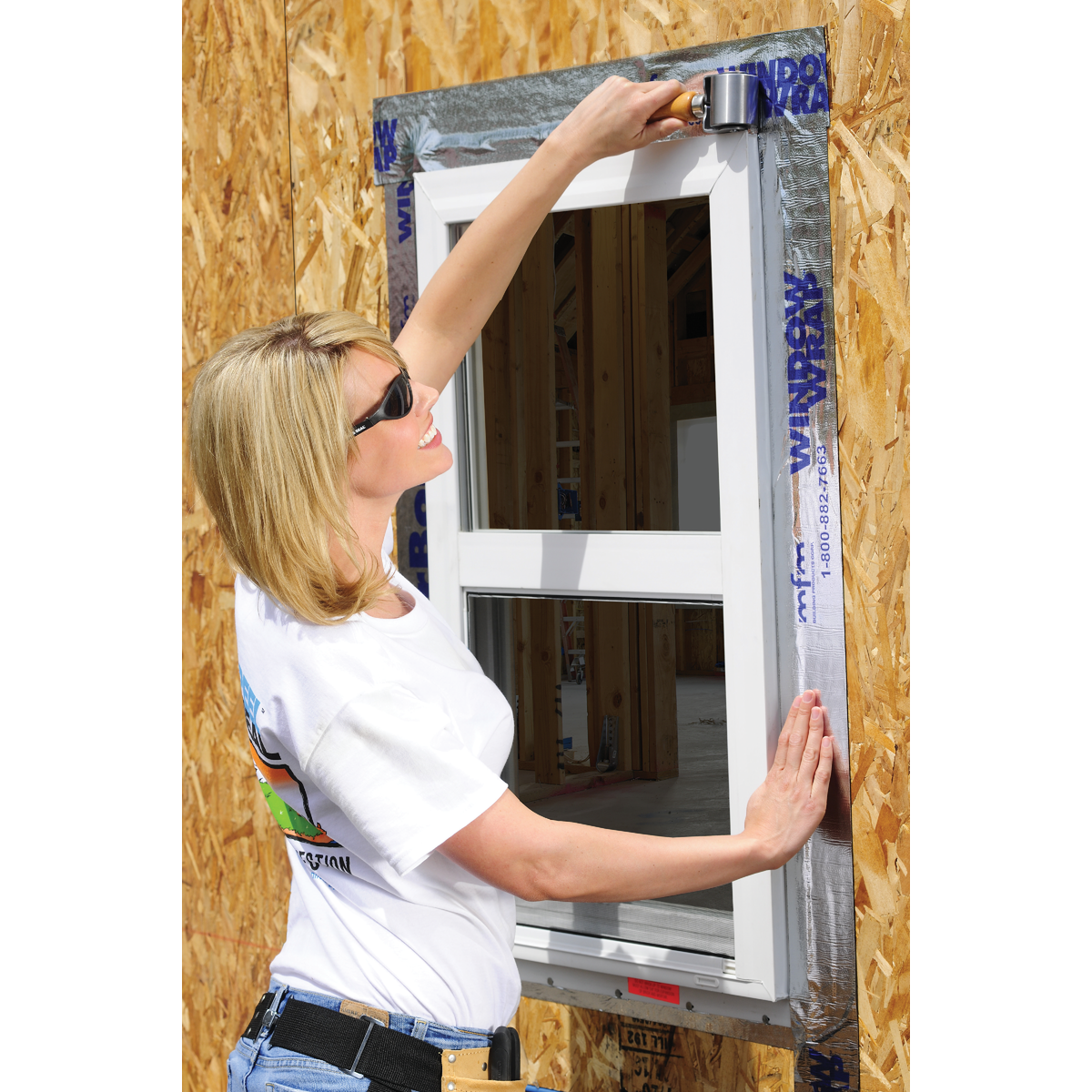 MFM PSX-20 WindowWrap 6 In. x 100 Ft. Flashing Tape Image 2