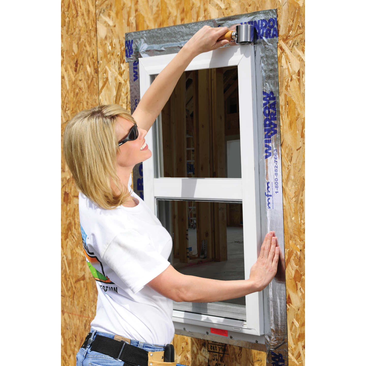 MFM PSX-20 WindowWrap 6 In. x 100 Ft. Flashing Tape Image 2