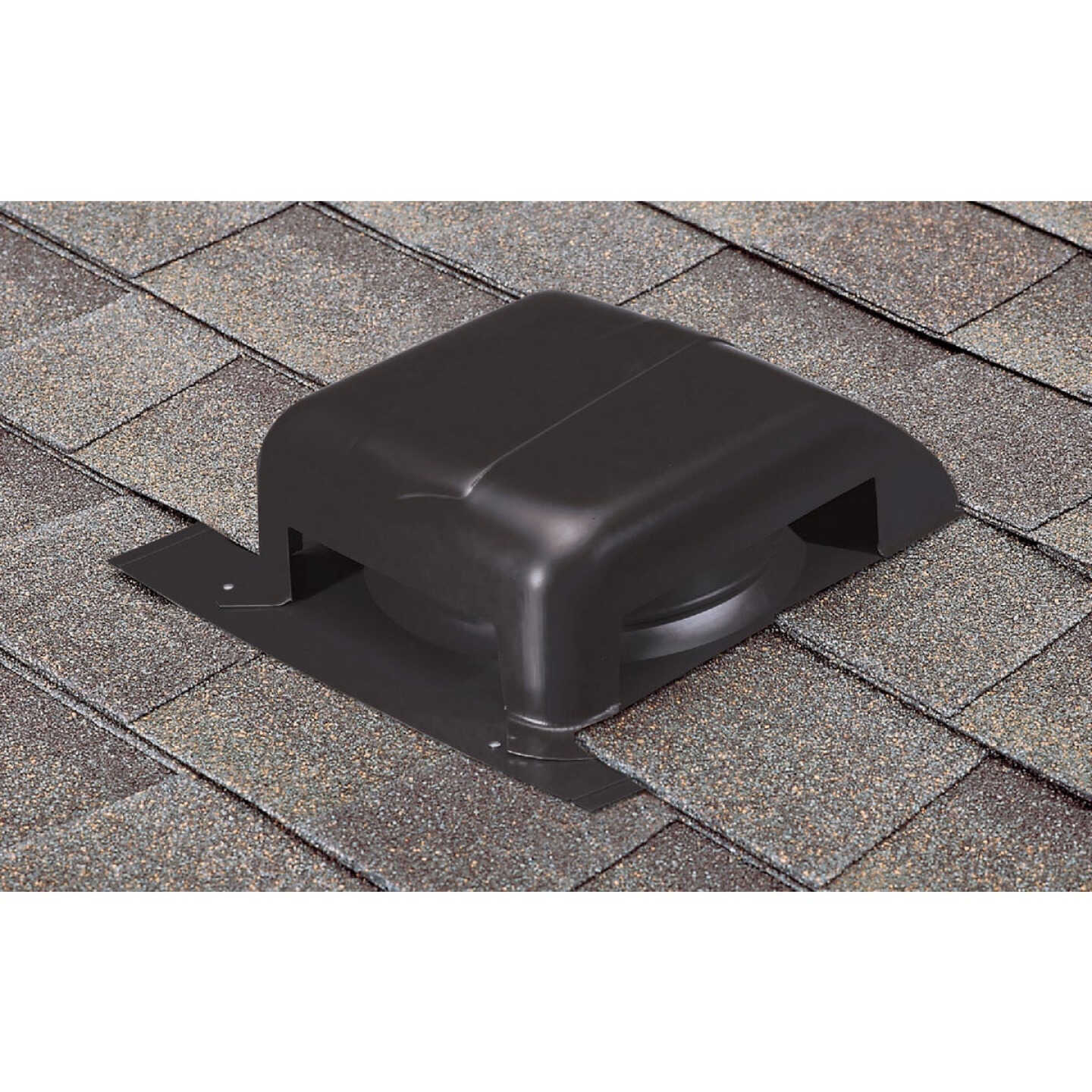 Airhawk 40 In. Black Galvanized Steel Slant Back Roof Vent Image 1