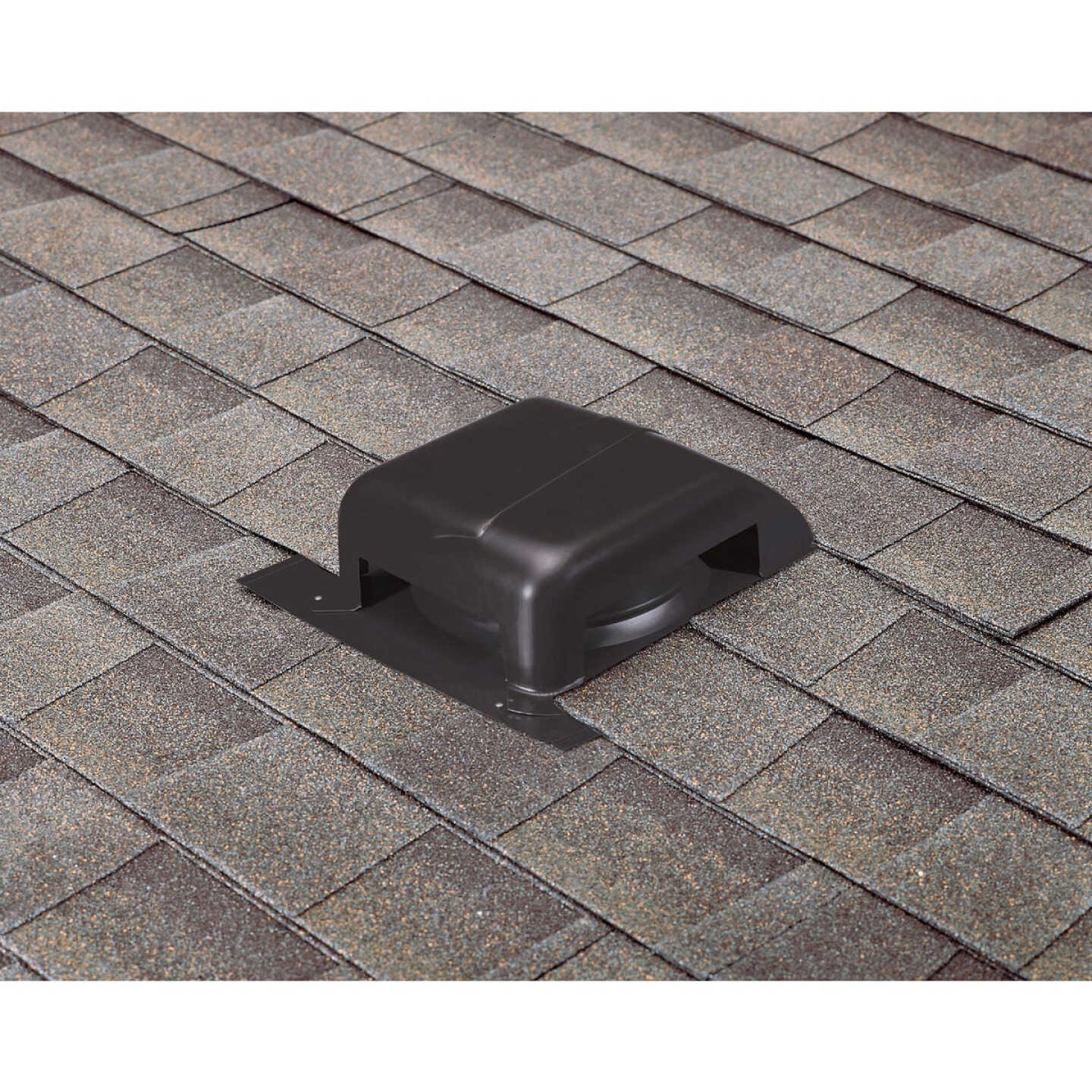Airhawk 40 In. Black Galvanized Steel Slant Back Roof Vent Image 2