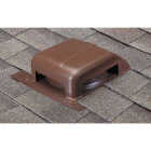 Airhawk 40 In. Brown Galvanized Steel Slant Back Roof Vent Image 1