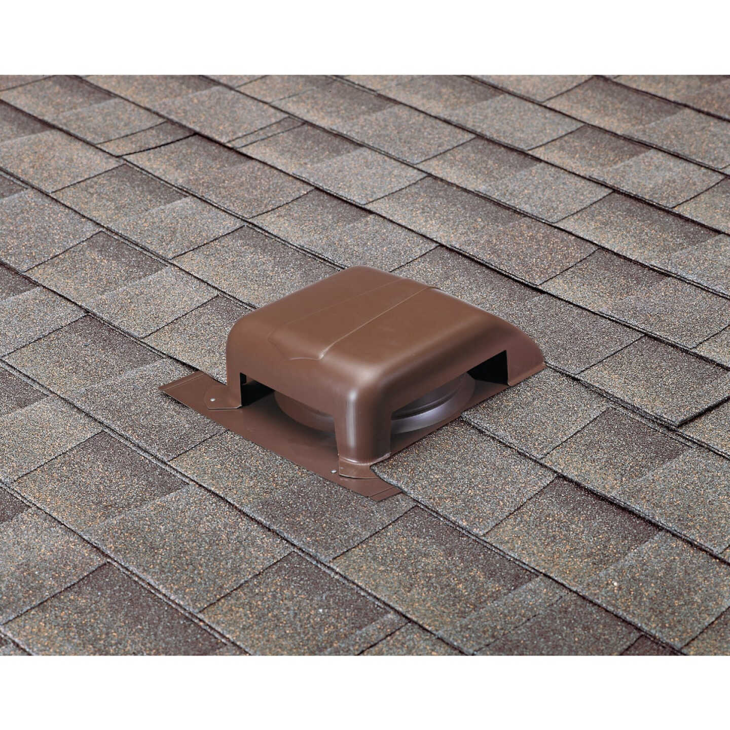 Airhawk 40 In. Brown Galvanized Steel Slant Back Roof Vent Image 2