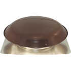 Ventamatic 1400 CFM Galvanized Steel Power Roof Mount Attic Vent Brown Image 1