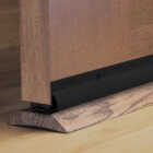 M-D Building Products 1.75 In. W. x 1.625 In. H. x 36 In. L. Aluminum Black Door Bottom Image 2