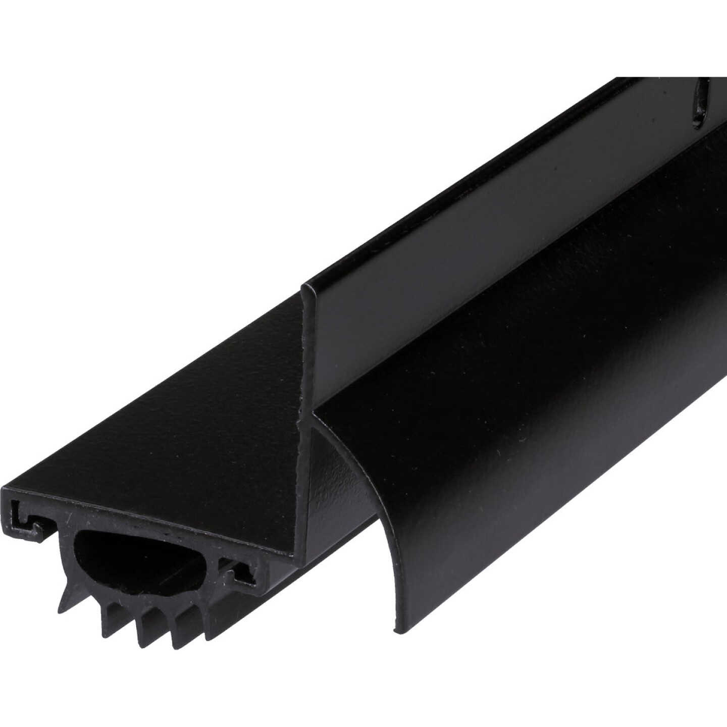 M-D Building Products 1.75 In. W. x 1.625 In. H. x 36 In. L. Aluminum Black Door Bottom Image 4