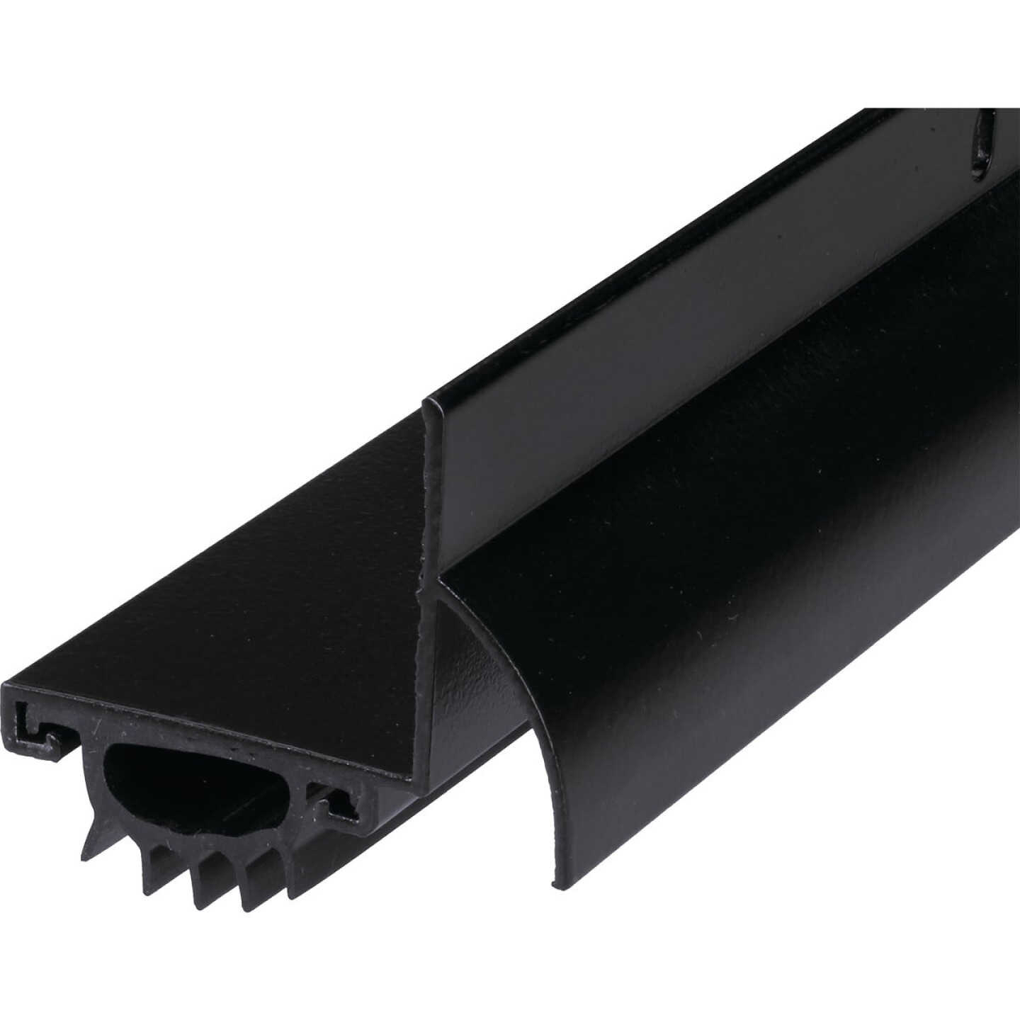 M-D Building Products 1.75 In. W. x 1.625 In. H. x 36 In. L. Aluminum Black Door Bottom Image 3