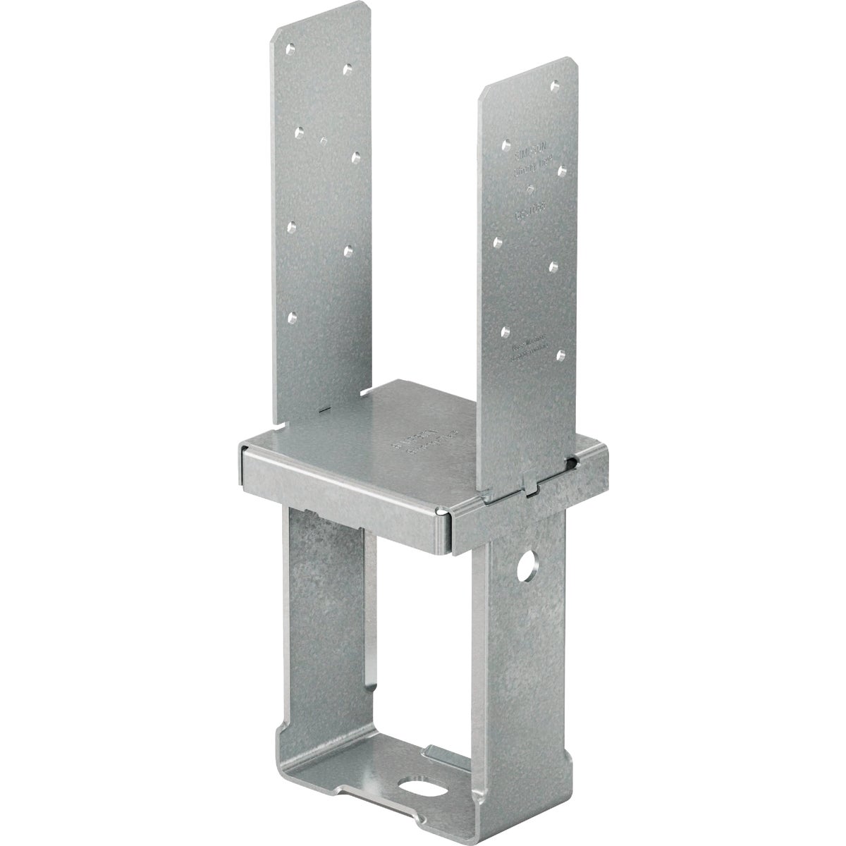 Simpson Strong-Tie 6 In. x 6 In. 12 ga Hot Dipped Galvanized Standoff Column Base