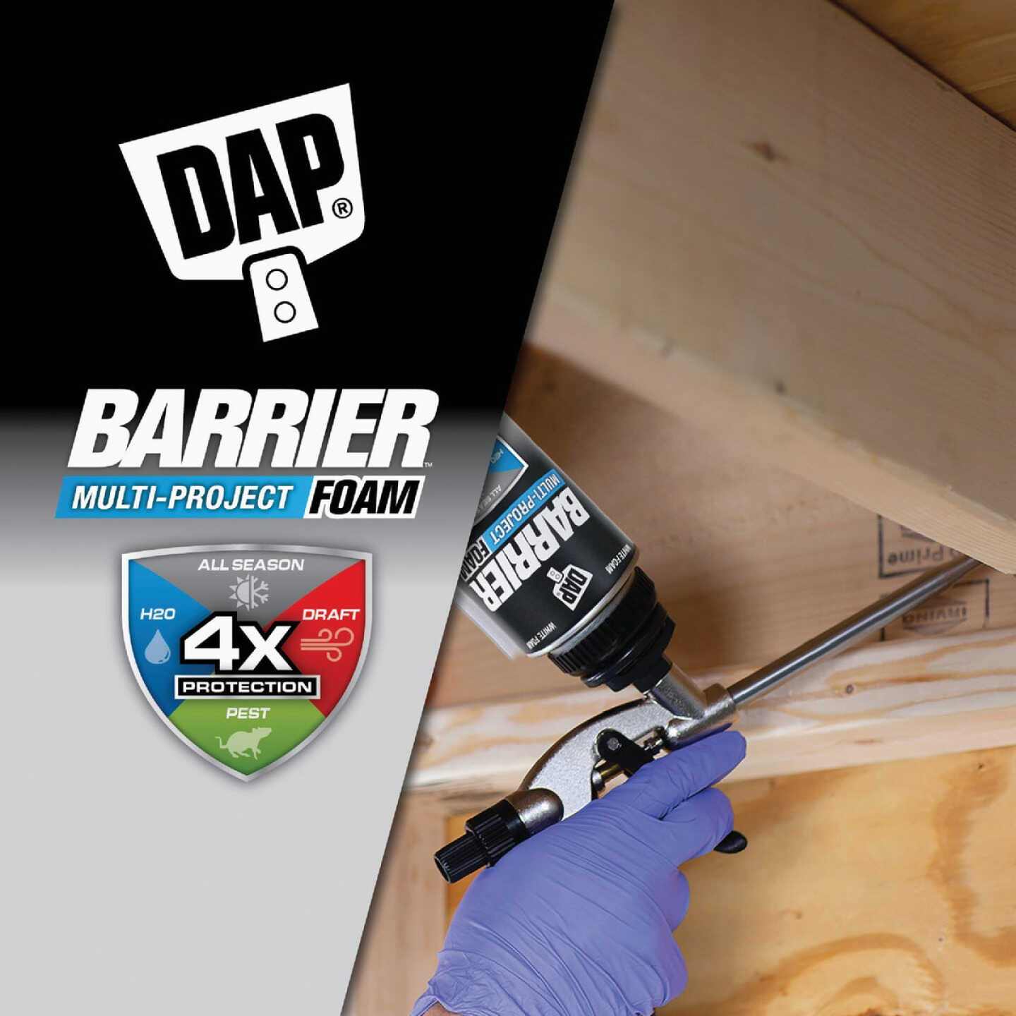 DAP Barrier 23 Oz. Multi-Project Gun Foam Sealant Image 4
