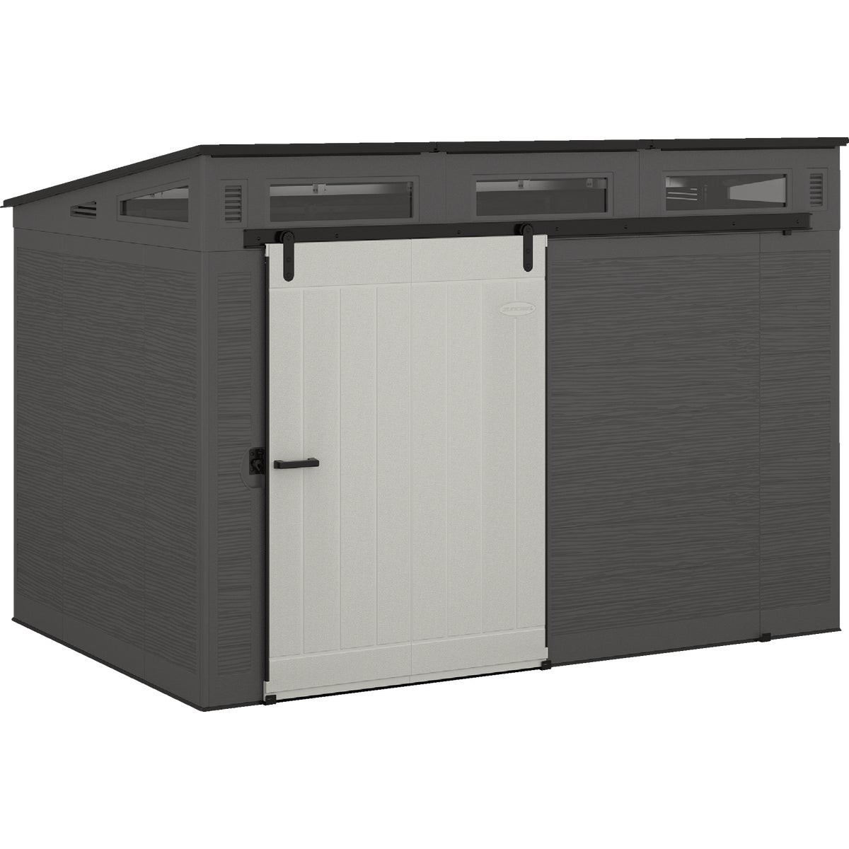Suncast Modernist 10 Ft. x 7 Ft. 483 Cu. Ft. Barn Door Storage Shed