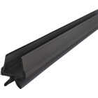 M-D Building Products CINCH 1.375 In. W. x 2.125 In. H. x 32 In. L. Vinyl & Rubber Brown Door Bottom Image 1