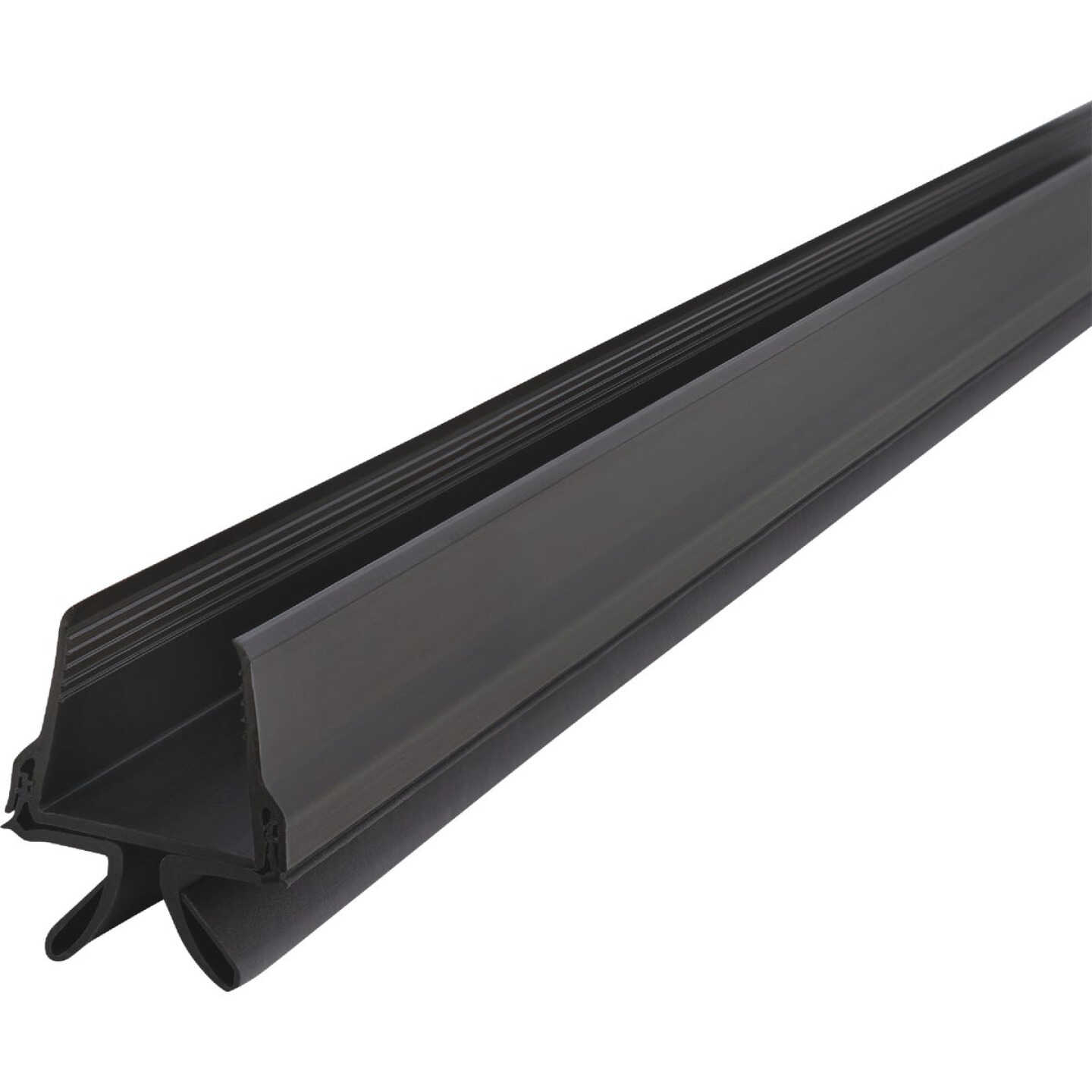 M-D Building Products CINCH 1.375 In. W. x 2.125 In. H. x 32 In. L. Vinyl & Rubber Brown Door Bottom Image 1