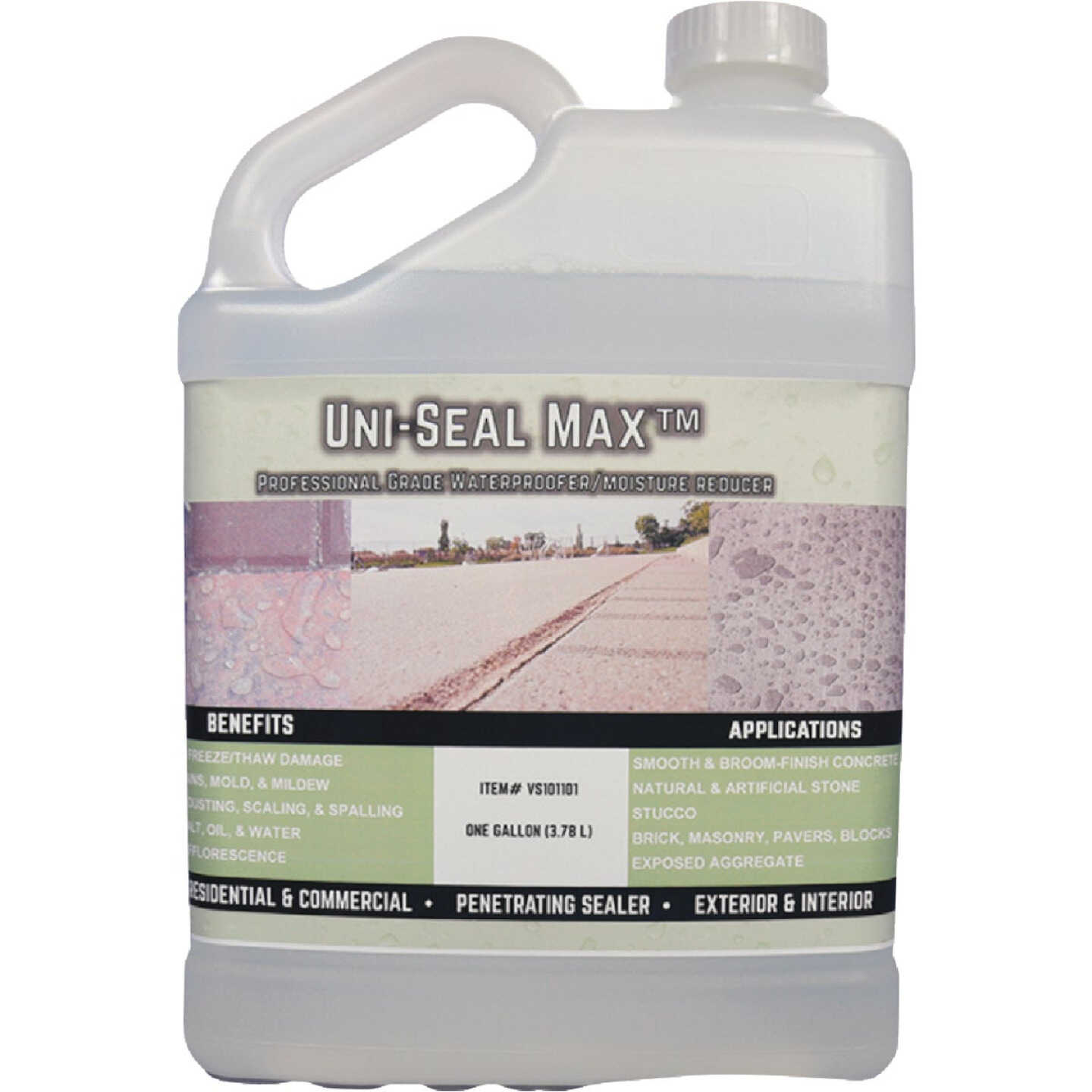 Uni-Seal Max Concrete & Masonry Sealant, 1 Gal. Image 1
