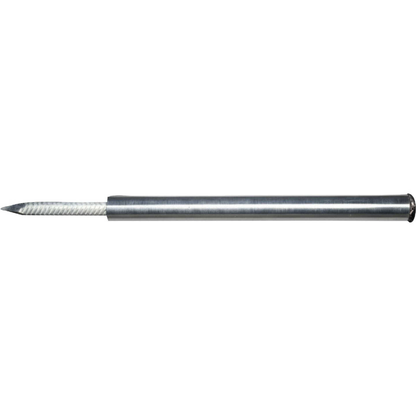 Spectra Metals 7 In. Aluminum Black Gutter Spike And Ferrule (10-Pack) Image 1