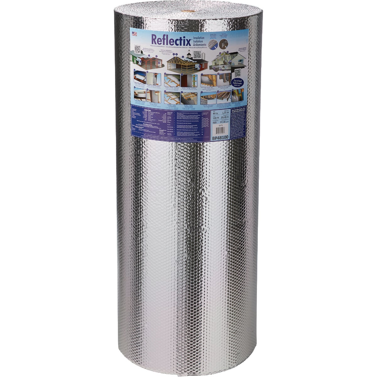 Reflectix 48 In. x 100 Ft. Double Reflective Insulation Image 1