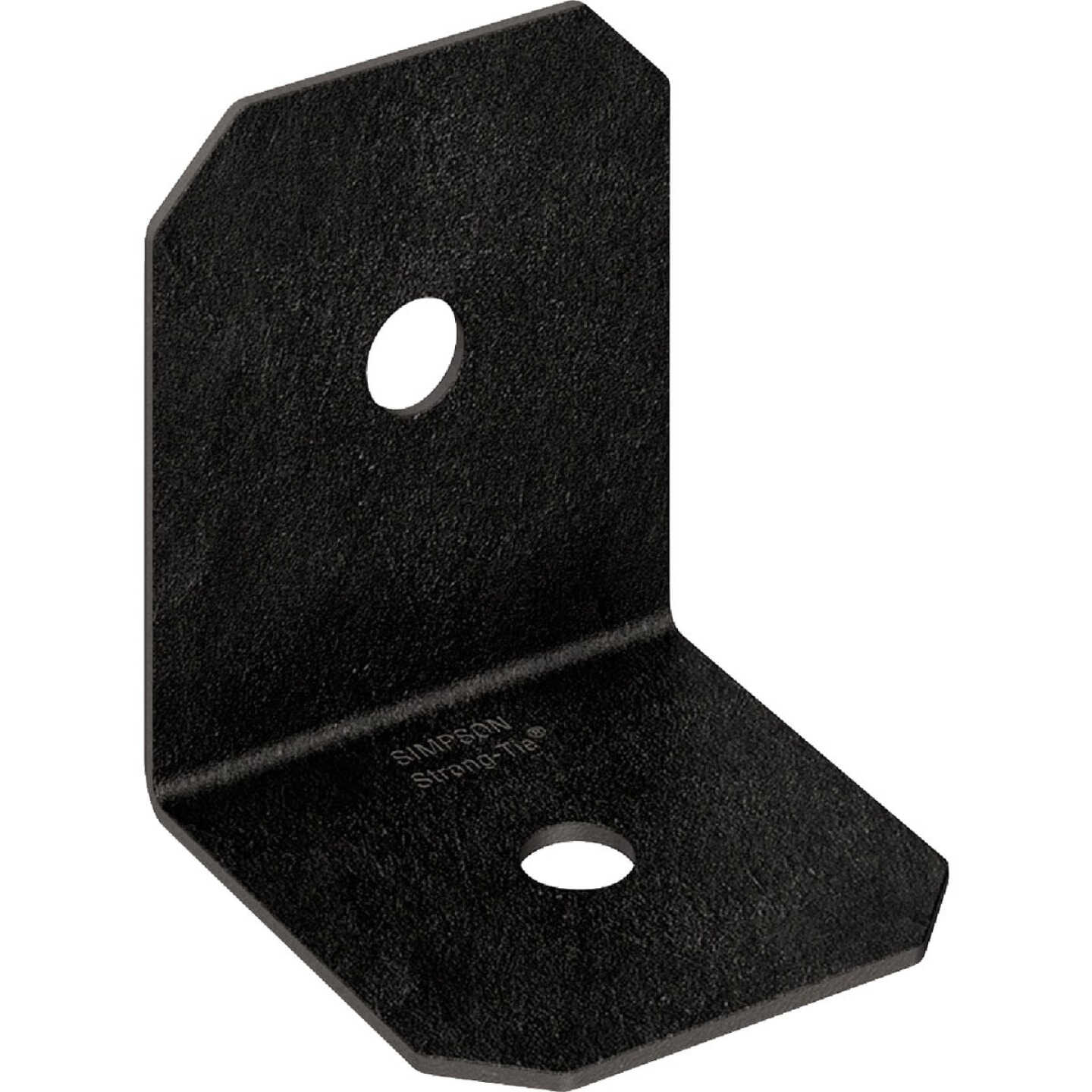 Simpson Strong-Tie Outdoor Accents Avant Collection ZMAX 4X 90 Deg. 12 ga Black Framing Angle Image 1