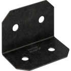 Simpson Strong-Tie Outdoor Accents Avant Collection ZMAX 6X 90 Deg. 12 ga Black Framing Angle Image 1