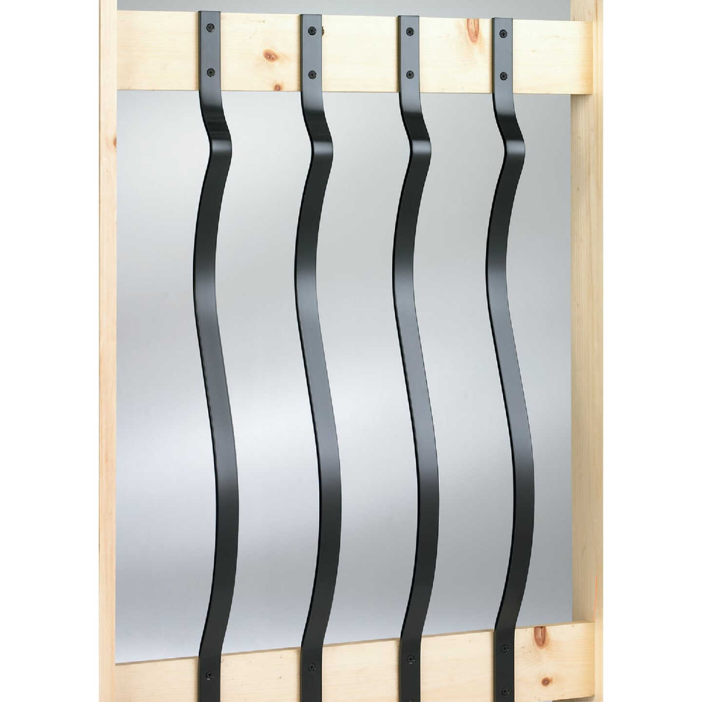 Deckorators 32-1/4 In. Black Aluminum Baroque Baluster (5-Pack) Image 3