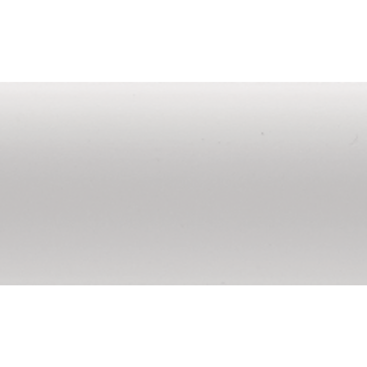 Royal 1/2 In. W. x 1/2 In. H. x 96 In. L. White PVC Quarter Round Molding Image 2