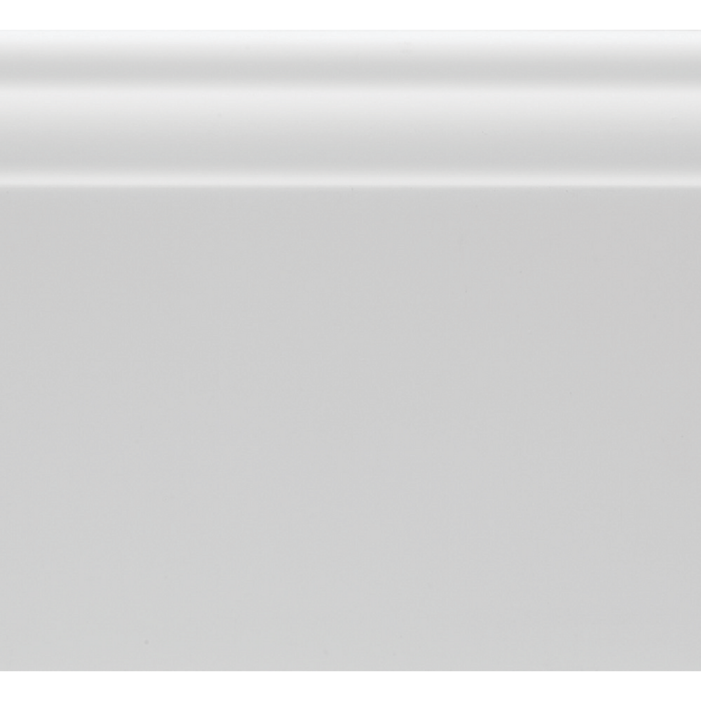Royal 9/16 In. W. x 3-1/4 In. H. x 8 Ft. L. White PVC Colonial Base Molding Image 1