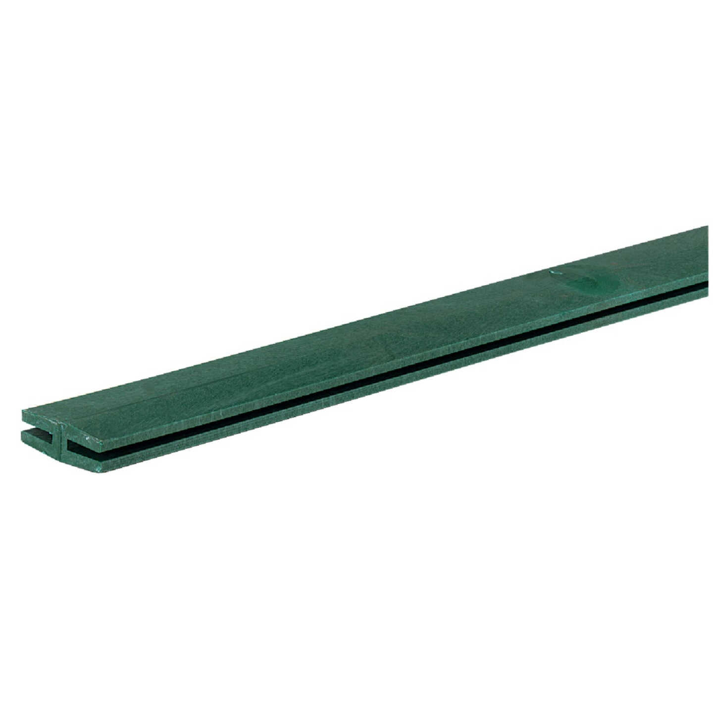 Deckorators 2-1/8 In W x 95-1/2 In L x 3/4 D Dark Green Vinyl Panel H-Divider Image 1