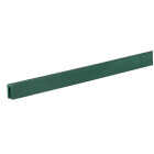 Deckorators 1-3/16 In W x 95-1/2 In L x 3/4 In D Dark Green Vinyl Lattice U-Cap Image 1