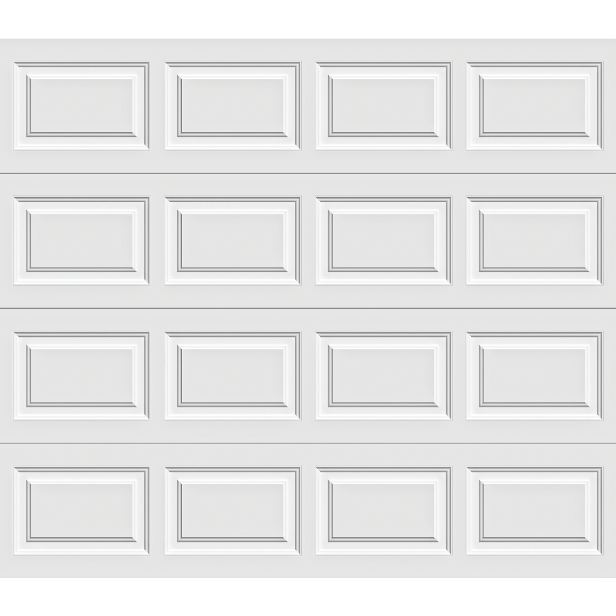 Holmes Gold Series 9 Ft. W x 7 Ft. H White Insulated Steel Garage Door with EZ-Set Torsion Spring