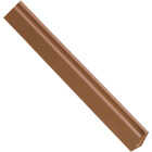 Deckorators 1-3/16 In W x 95-1/2 In L x 3/4 In D Redwood Vinyl Lattice U-Cap Image 1