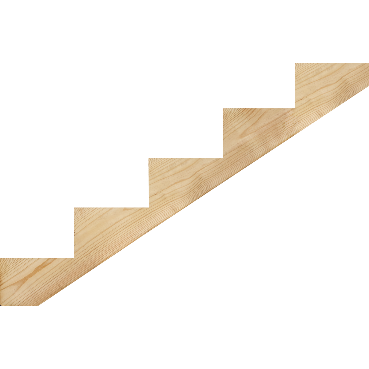 Kitzmans 5-Step Pressure Treated Precut Stair Stringer