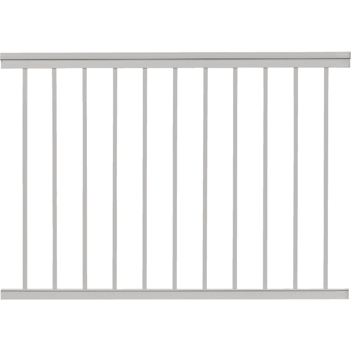 Gilpin Summit 36 In. H. x 4 Ft. L. White Aluminum Railing