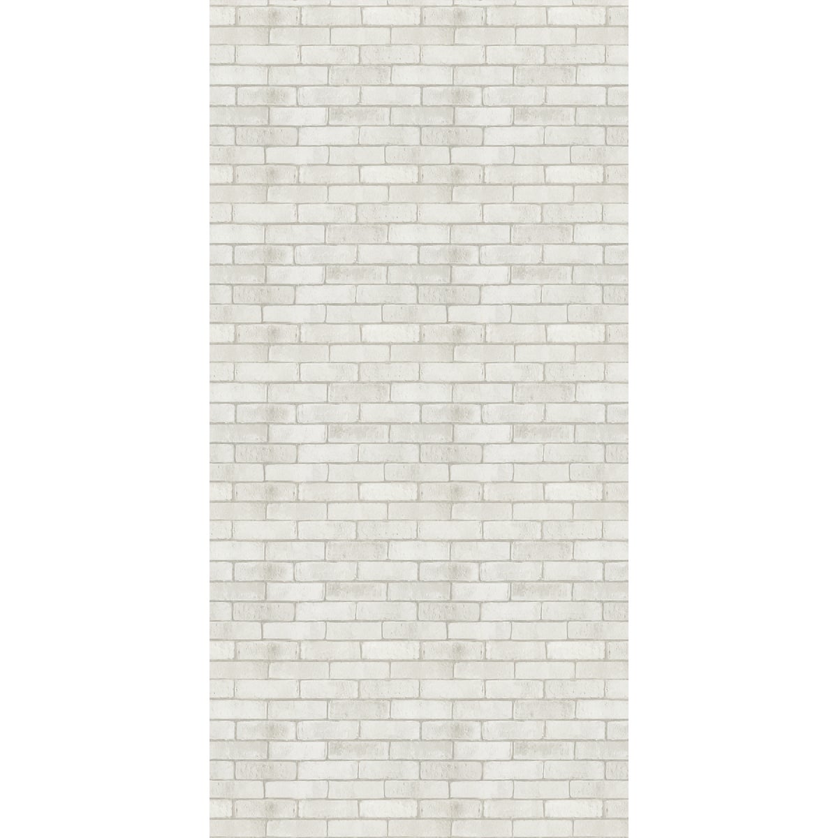 Global Product Sourcing 1/4 In. x 4 Ft. x 8 Ft. White Brick Vinyl Paper Overlay Plywood Wall Panel