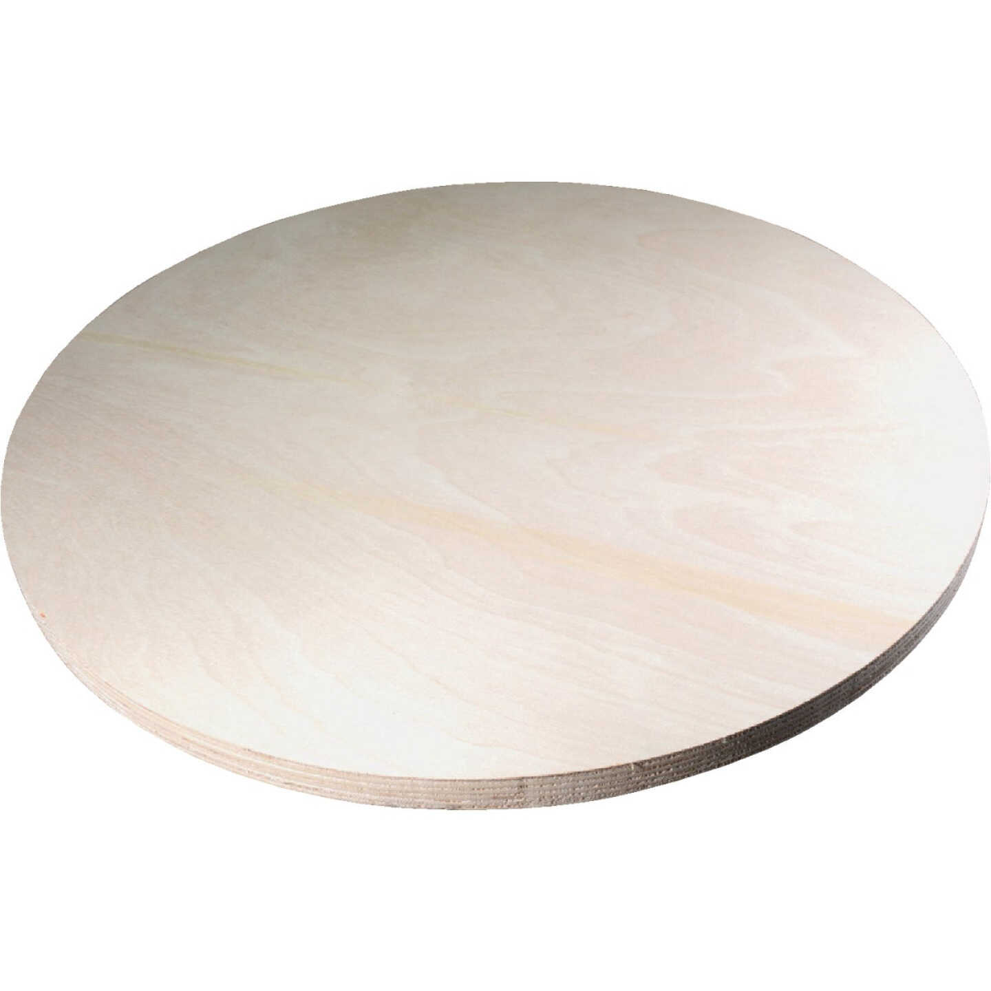 Alexandria Moulding 3/4 In. x 18 In. Plywood Round Image 1