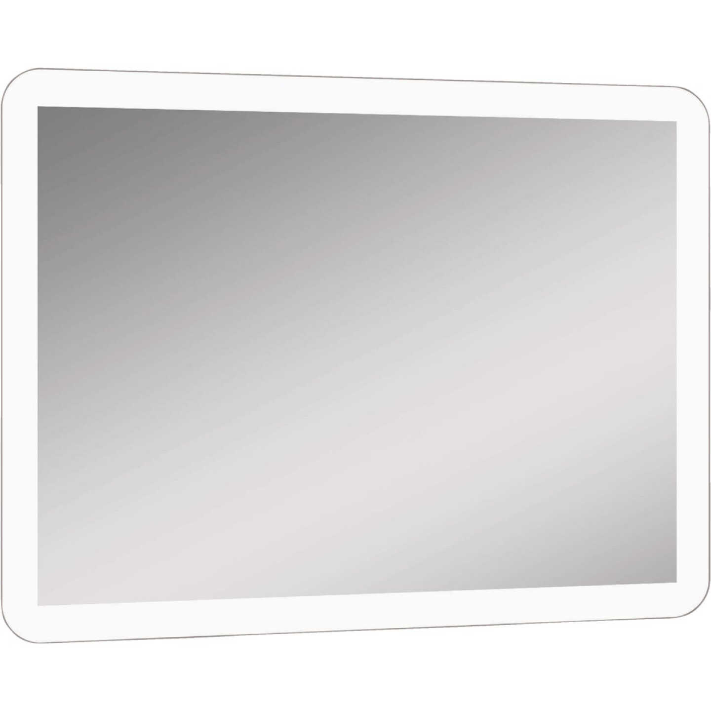 Lighted Impressions Blazer Frameless 32 In. W x 24 In. H Vanity Mirror with LED Lights Image 1