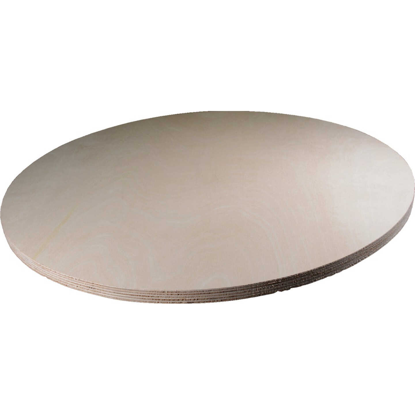 Alexandria Moulding 3/4 In. x 24 In. Plywood Round Image 1