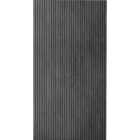 American Pacific 1/4 In. x 4 Ft. x 8 Ft. Fluted Black Acoustic Wall Panel Image 1