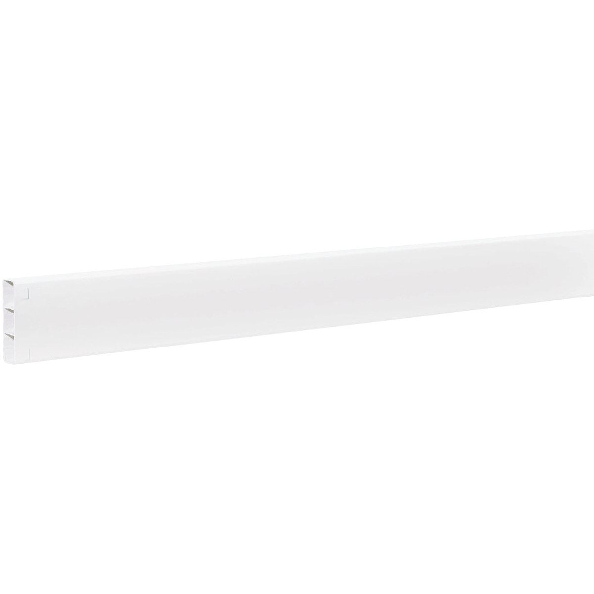 Outdoor Essentials 2 In. x 6 In. x 96 In. White Vinyl Fence Rail Image 2